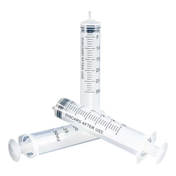 Syringe, Bulk, 30mL Luer Slip, PK50