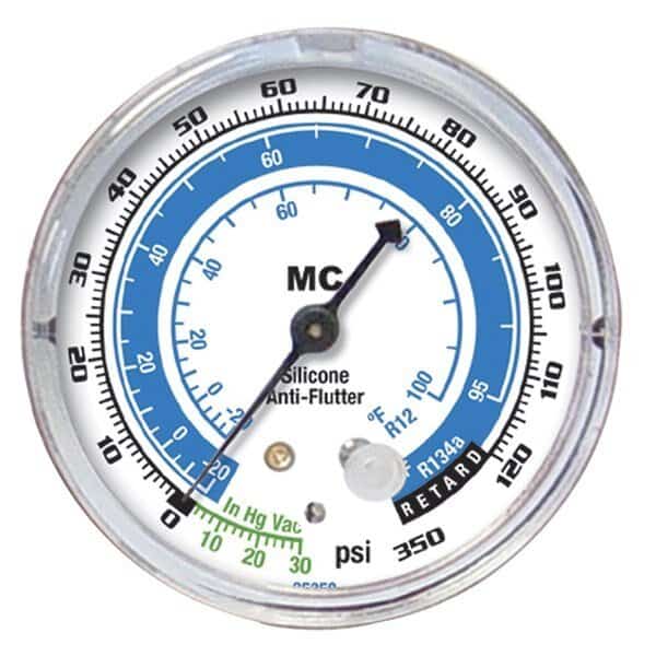 Gauge,2-1/2",134A/R12, Mfr#: 85350, MASTERCOOL