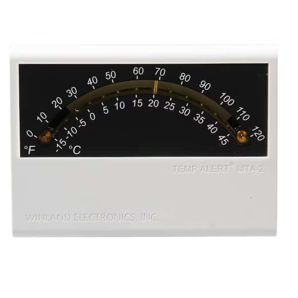 Temperature Alarm, Coil Spring, Adjustable