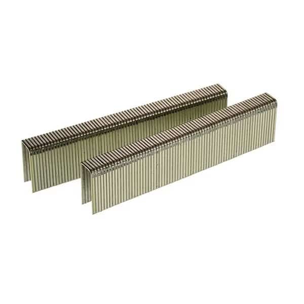 Heavy Duty Staples, 16 ga, Medium Crown, 1 in Leg L, Steel