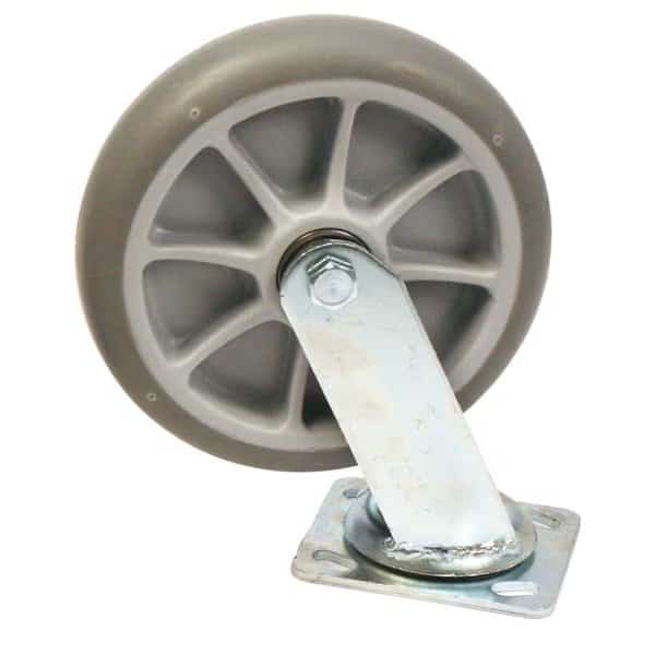Semi-Pneumatic Wheel, Swivel, 8"
