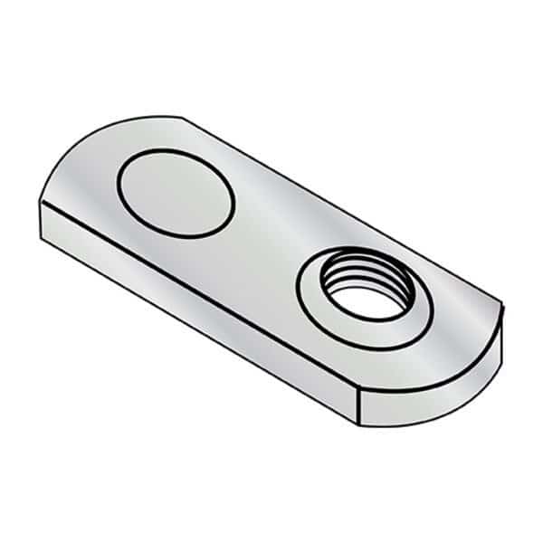 Tab Weld Nut, M6-1.00, Steel, 1000 PK, EnjoyTool Select, Mfr#: M6NWP1