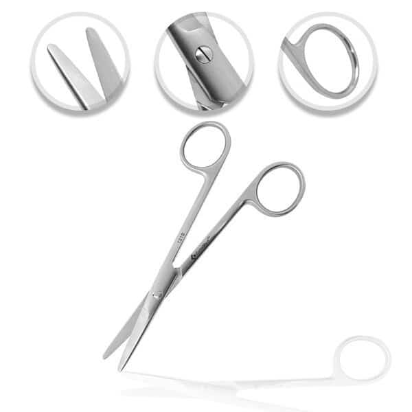 OR Grade Mayo Scissors, 5.5", STR