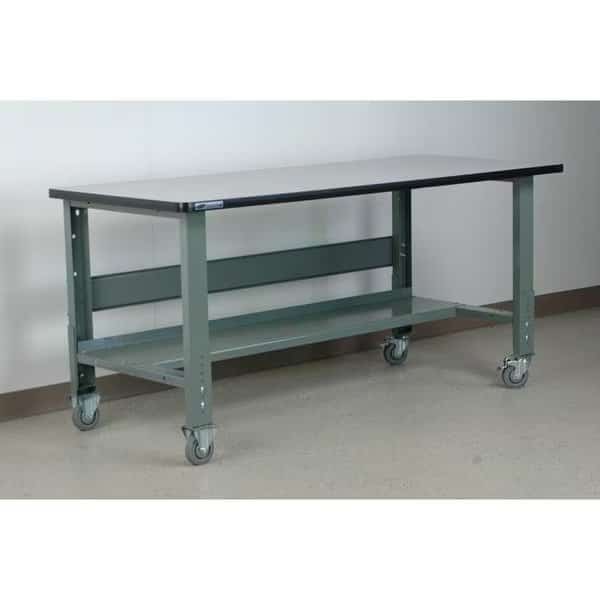 Workbench, Mobile, Height, Adj.
