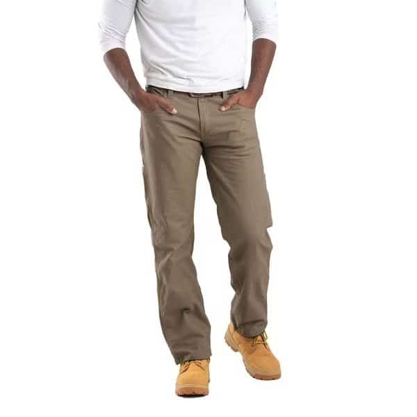 Pants, 42 in., Timber Khaki, 98% cotton 2% spandex duck