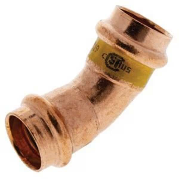Press Couplings, Copper, 2-3/4