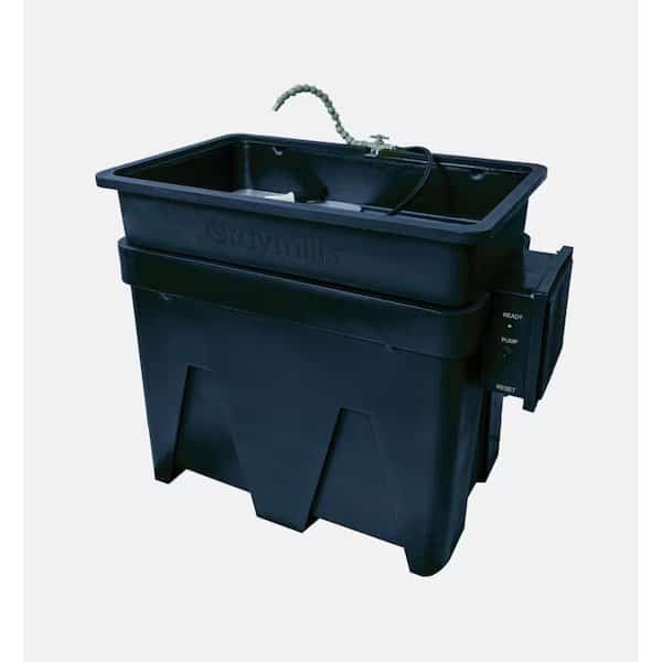 Parts Washer, Aqueous, 30 gal., Cap 200 lb.