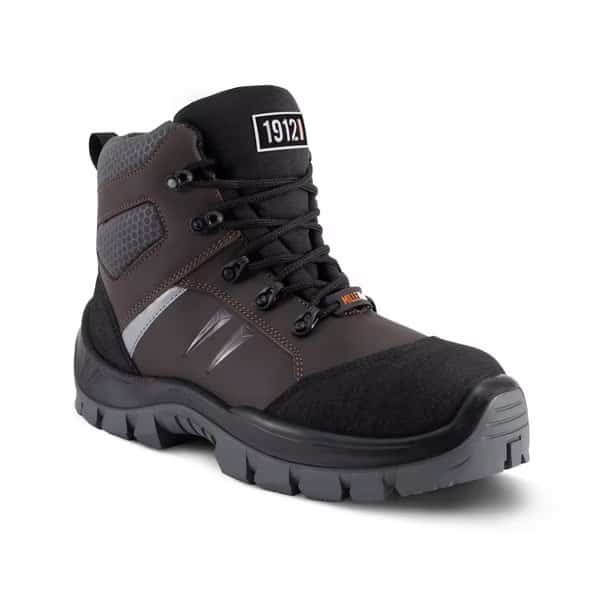 Men's 6 in Fiberglass Toe Work Boot, Brown/Black, 11, W, PHMM3-11