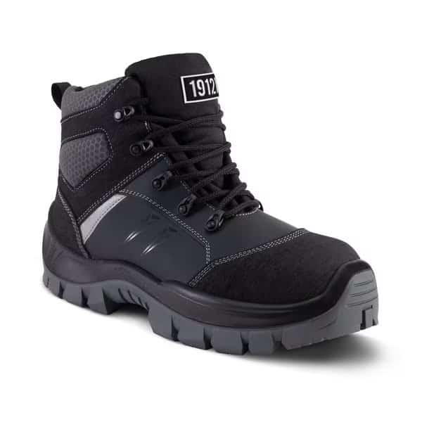Hot Pepper Leather Work Boot, Black, Men's Size 13, GASTON MILLE, Mfr# PHNO3-13