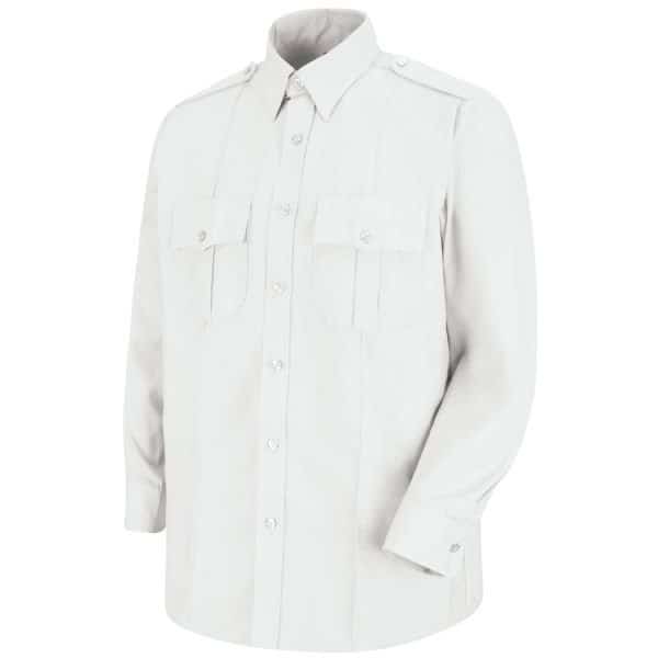 Mns L/S White Security Shirt, Mfr#: SP36WH XXL323, HORACE SMALL