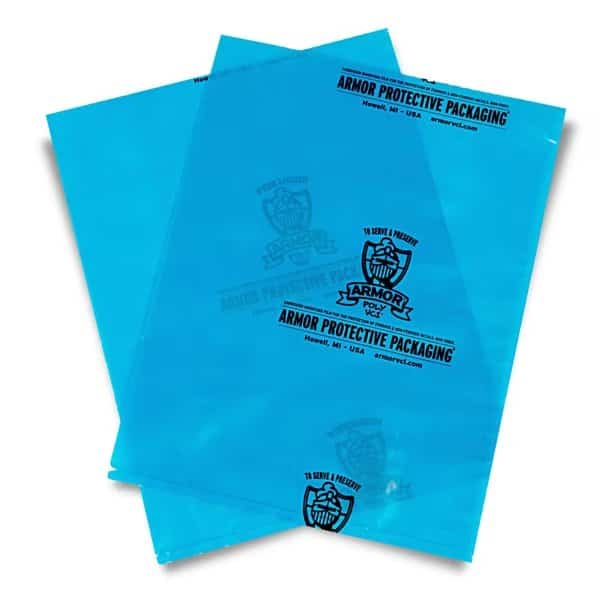 Rust Preventative Flat Poly Bag, PK1000