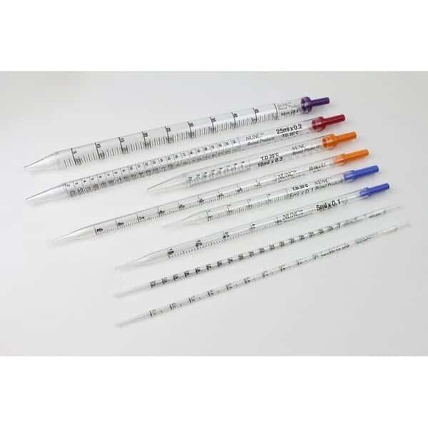 Nunc 5mL Sterile Serological Pip, PK200, NUNC, Mfr# 170355