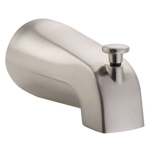 Brushed-Nickel Tub Spout W/Diverter