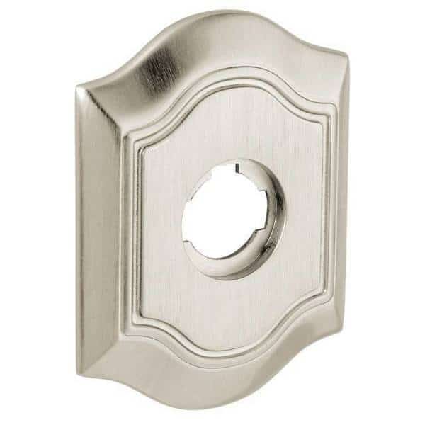 Single Passage Rosettes Lifetime Satin Nickel