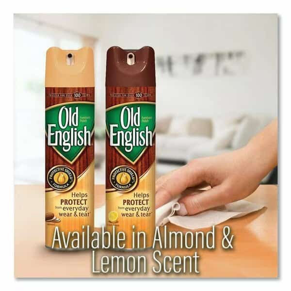 Furniture Polish, Fresh Lemon Scent, 12.5 oz Aerosol Spray, PK12
