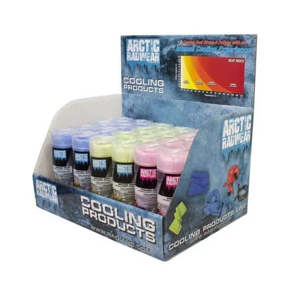 Radians Arctic Radwear(R) Cooling Wrap Counter Display, RADIANS, Mfr# RCS-WCD4