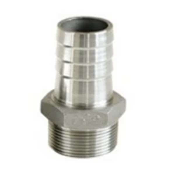King Comb. Nipple,4" 316 Stainless, Mfr#: RST-400, SANITUBE