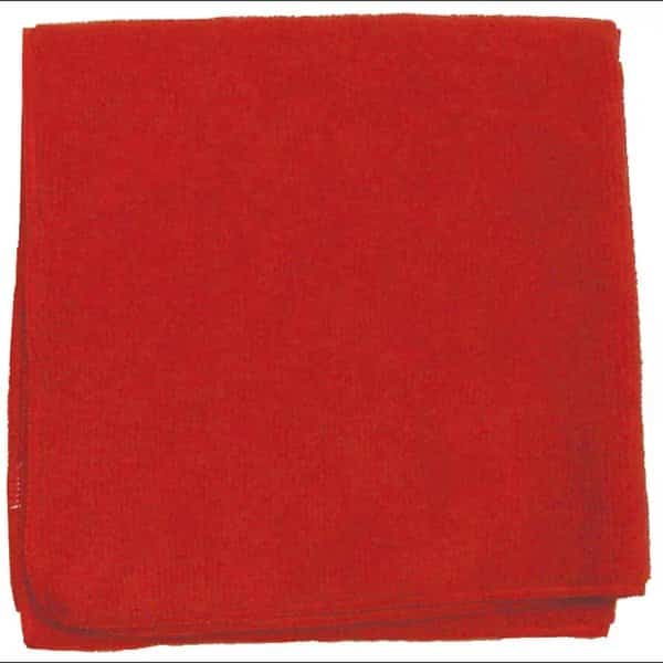 Red Microfiber Cloth 300 GMS, 16", PK36