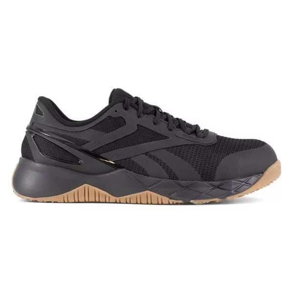Athlet Work Shoes, Mens Black Comp Toe, PR