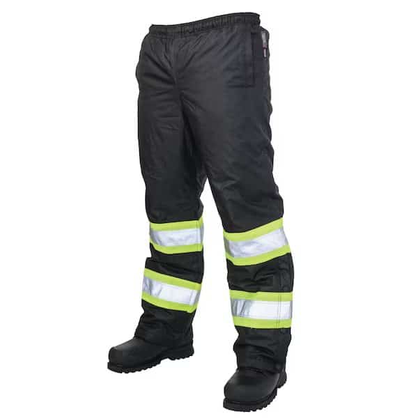 High Visibility Pants, Black, Unisex
