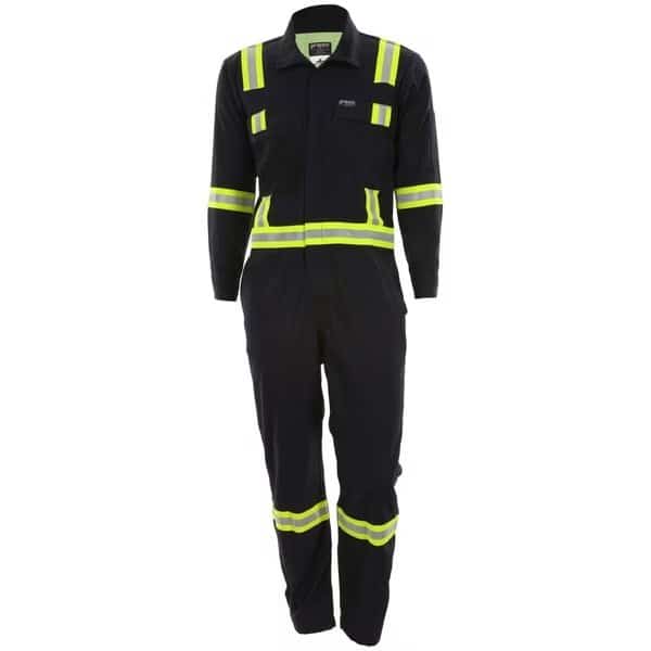 Coverall, Navy Blue, Regular, 2XL, 54in