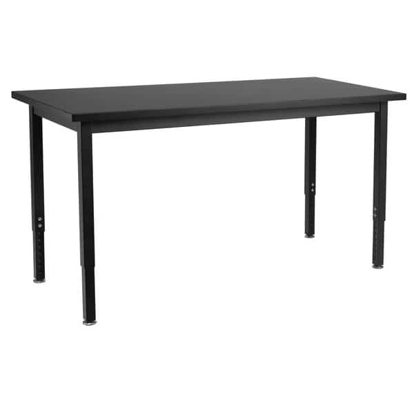 Height Adjust Science Lab Table,24" x 60, Mfr#: SLT3-2460C, NATIONAL PUBLIC SEATING