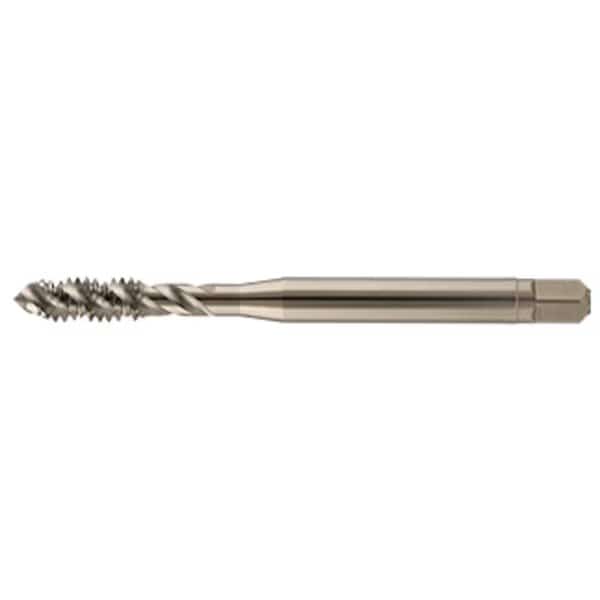 Spiral Flute Tap, 1/2"-13, UNC, 4 Flutes, Oxide