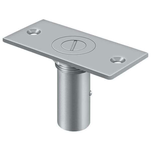 Dust Proof Strike With Safety Lock Satin Chrome