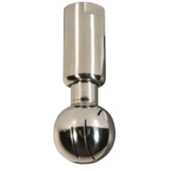Spray Ball T316Ss W/ 180 Degree Top Pattern, 1" Od