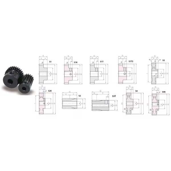 Steel Spur Gears