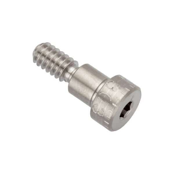 Shoulder Screw, 3A Thr Sz, 3/8 Thr Lg, 1/4 in Shoulder Lg, 18-8 Stainless Steel