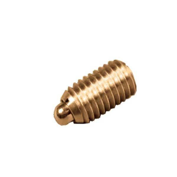 Brass Shrt Plunger, L-E, 10-32"