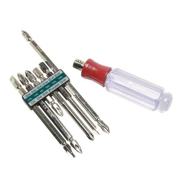 Double, ended Screwdriver Set 7-in-1