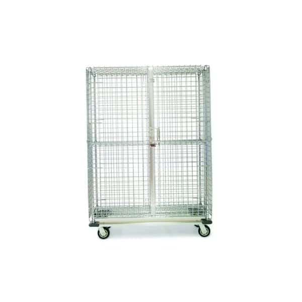 Security Cage, DollyBase, 3 Shelf, 24x48x70