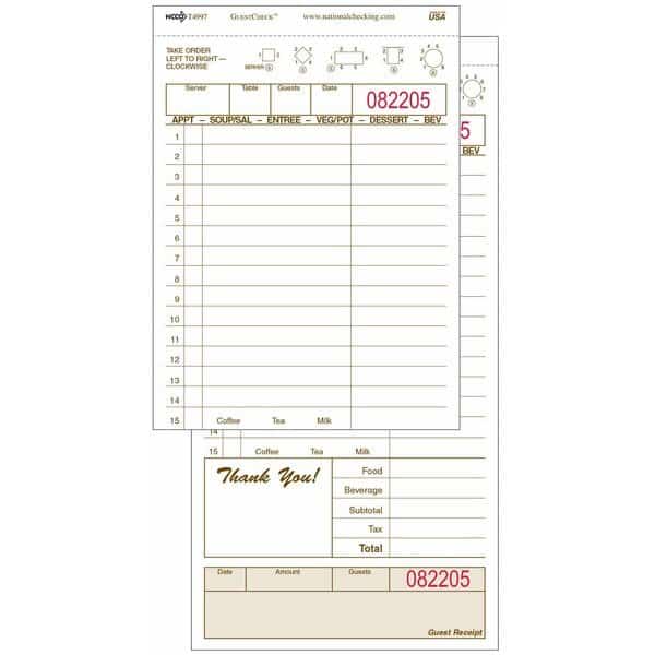 No Carbon 15 Line Gst Checks 2Pt, PK2000, Mfr#: T4997SP, NCC