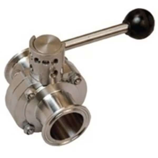 T316 EPDM, 4" Clamp Butterfly Valve