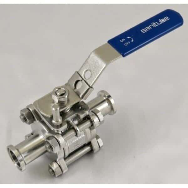 Ball Valve 316, 4" Encapsulated ISO 5211