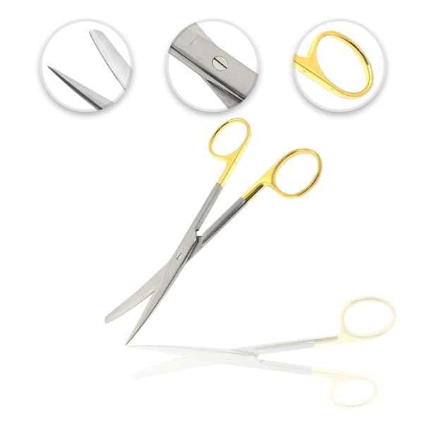 Operating Scissors, 5.5" Cvd, TC