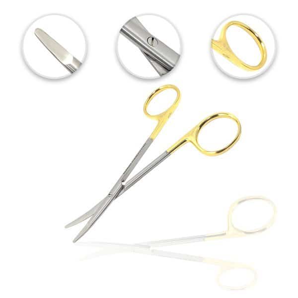 Kilner Lab Dissecting Scissors,4.5",TC, Mfr#: CYZR-0171, CYNAMED
