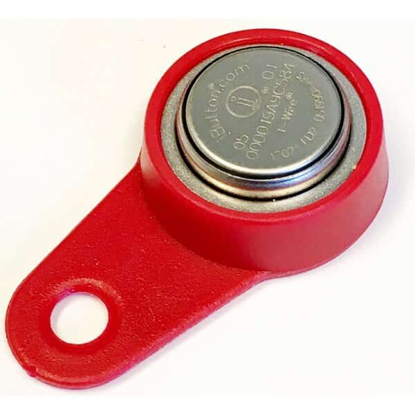 Red DS1990A Magnetic iButtons 10PK