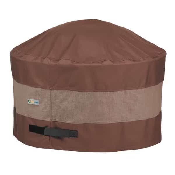 Ultimate Patio Round Fire Pit Cover, 52" Dia x 24"H