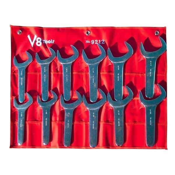 Jumbo Service Wrench Set, SAE, 12 pcs.