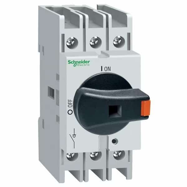 Disconnect Switch, 25 A, 40 A, 690V AC, 3 pole, SCHNEIDER ELECTRIC, Mfr# VLS3P040R1