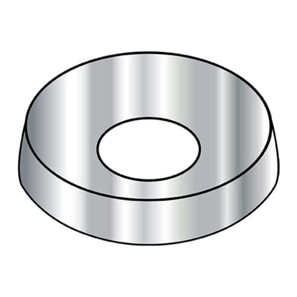 Countersunk Washer, Fits Bolt Size M5 , 18-8 Stainless Steel Plain Finish, 1500 PK