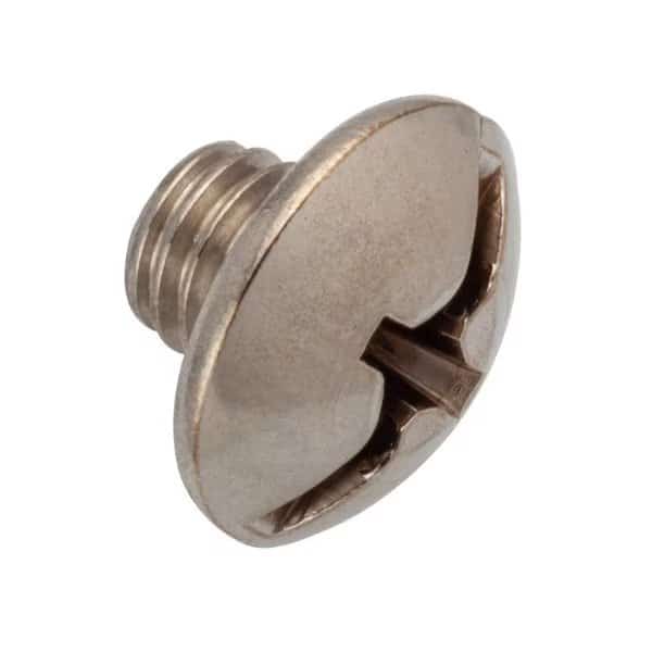 Binding Screw, 3/8"-16 Thd Sz, 18-8 Stainless Steel