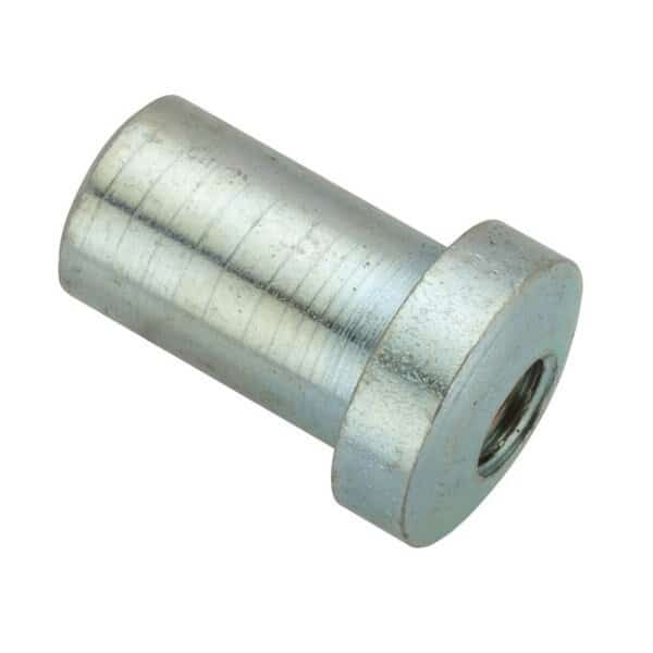 Grommet Nut, No Drive, No 10-32 Size, Steel