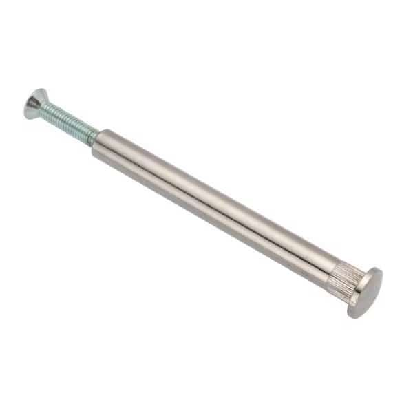 Arch Barrel, #10-32, 3 in Brl Lg, 5/16 in Brl Dia, Brass Chrome-Plated