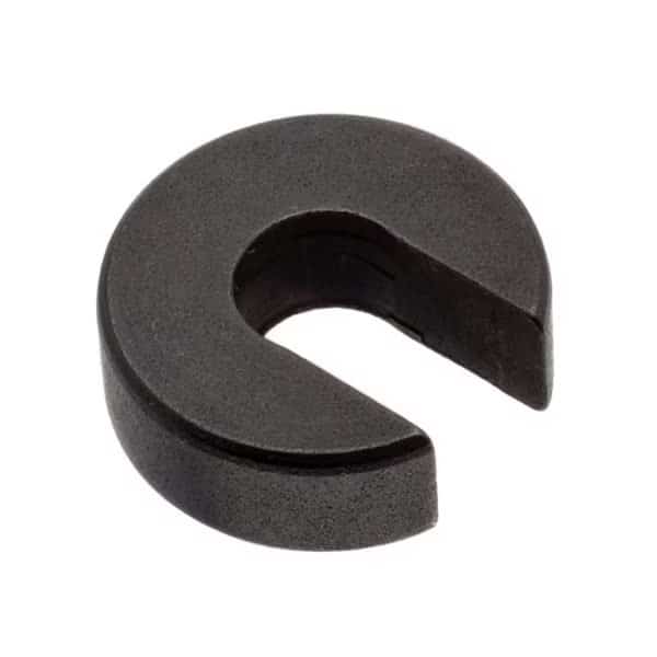 Slotted Washer, Fits Bolt Size #10 , Steel Black Oxide Finish
