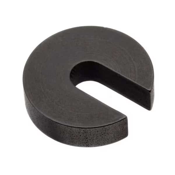 Slotted Washer, For Screw Size #10 , Steel Black Oxide Finish