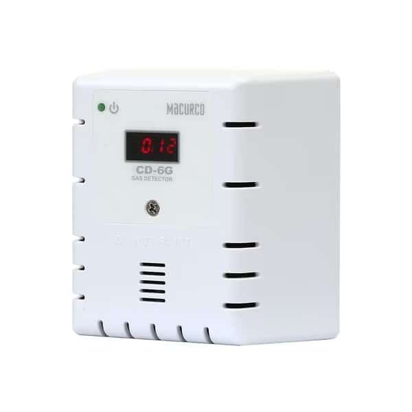 Fixed Carbon Dioxide Detector, 4-1/2 in H